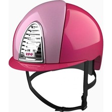 Kep Italia Cromo 2.0 Xc Metal Kiraz Kırmızısı Pembe Plakalı Binicilik Kaskı