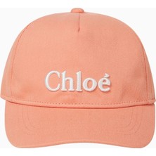 Chloe Chloé Kids Logolu Işlemeli Pamuk Beyzbol Şapka Kız Çocuk