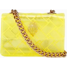 Kurt Geiger Micro Kensington Vinil Kadın Mini Çapraz Çanta