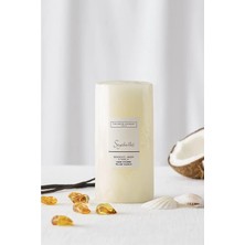 The White Company Seychelles Orta Boy Kokulu Sütun Mum 590 G