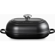 Le Creuset Oval Dökme Demir Ekmek Pişirme Tavası