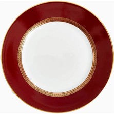 Wedgwood Renaissance Kırmızı 20 cm Pasta Tabağı