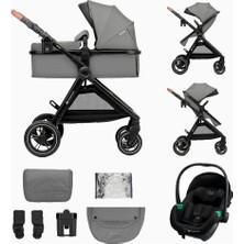 Kinderkraft Esme Pro 3in1 Bebek Arabası Mınk Pro 2 Set