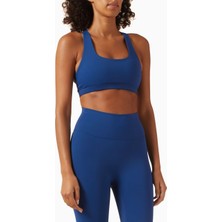 Adanola Ultimate College Blue Racerback Kadın Spor Sütyeni