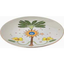 Zarina Tableware Nouri Dessert Porselen Tabak Seti, 6 Parça