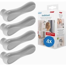 Reer Handleguard Kapı Kolu Koruyucu Silikon Tampon 4'lü Set