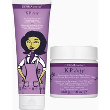 DERMAdoctor Kp Duty Smooth Skin Duo Kit, Keratosis Pilaris ve Kuru, Pürüzlü Ciltler Için %10 Aha + Pha