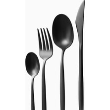 Bork Cutlery HN521 Bk 24 Parça Çelik Çatal Bıçak Kaşık Takımı
