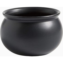 Crate & Barrel Cadılar Bayramı Seramik Mini Ramekin Kazan Şekilli Pişirme Kabı
