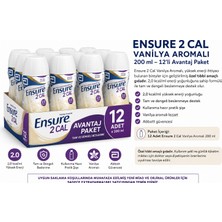 Ensure 2 Cal Vanılya 200 ml 12Lİ Avantaj Paketi