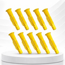 TKÇ 10 mm Ölçülü Roket Tip Dübel 500 Adet Paket