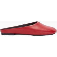 3.1 Phillip Lim Id Mule Flat %100 Deri Lüks Tasarım Kadın Mule Terlik