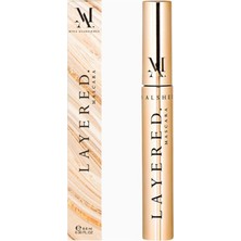 By Mina Al Sheikhly Layered Mascara 8,6ml, Hacim ve Ayrık Kirpikler Için Lüks Maskara