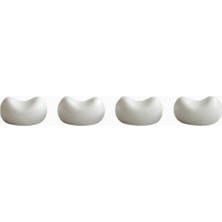 101 Copenhagen Native Chopstick Holders Birch 4’lü El Yapımı Seramik Çubuk Desteği