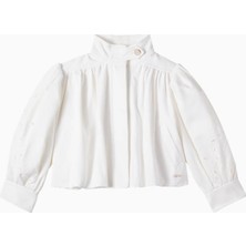 Chloe Chloé Kids Broderie Anglaise Pamuk Ceket Kız Çocuk