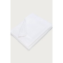 The White Company Organik Pamuklu Yıldız Desenli Bebek Battaniyesi