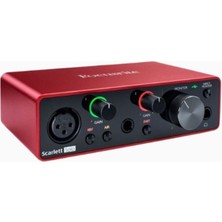 Focusrite Scarlett Solo 3. Nesil USB Audio Interface