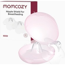 Momcozy Floral Contact Silikon Emzirme Koruyucu 17 mm Taşıma Kutusu ile Birlikte
