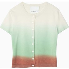 3.1 Phillip Lim Dip Dye Merino Yün Lüks Tasarım Triko Kadın Hırka