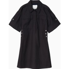 3.1 Phillip Lim Utility Shift Kadın Mini Gömlek Elbise