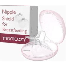 Momcozy Contact Ultra Ince Silikon Emzirme Koruyucu 17 mm Taşıma Kutusu ile Birlikte