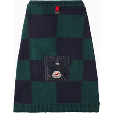 Moncler Poldo Ekose Lüks Köpek Kazağı