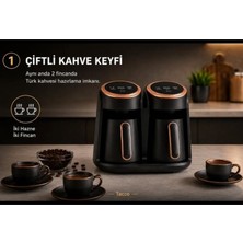 Yldrm 8 Fincan Kapasiteli Sütlü Veya Türk Kahvesi Makinası Renkte Farklılık Gösterebilir