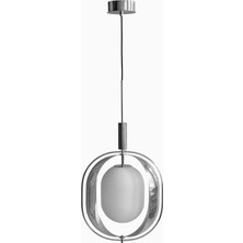 101 Copenhagen Pearl Pendant Chrome Opal Cam Japon Fener Esintili, Dekoratif Tasarım Sarkıt Aydınlatma