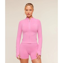 Gymshark Soft Sculpt Fermuarlı Şekillendirici Kadın Spor Ceket