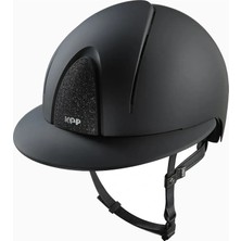 Kep Italia Smart Nova Tekstil Star Siyah Polo Binicilik Kaskı