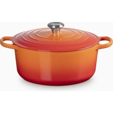 Le Creuset Yuvarlak Ikonik Lüks Döküm Tencere 28 cm