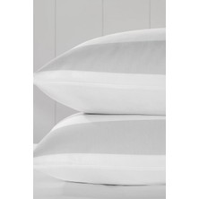 The White Company Maris Çizgili Tekli Klasik Yastık Kılıfı