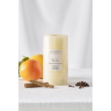 The White Company Kış Kokulu Orta Boy Sütun Mum 590 G