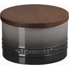 Le Creuset Signature Seramik Lüks Tasarım Saklama Kabı Akasya Kapaklı