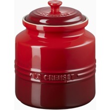 Le Creuset Lüks Tasarım Kapaklı Büyük Seramik Kurabiye Kutusu