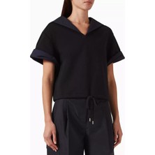 3.1 Phillip Lim Sailor Yaka French Terry Kadın Sweatshirt