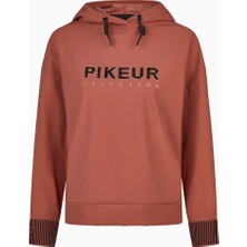 Pikeur Sweater 8281 Kapüşonlu Fonksiyonel Kadın Sweatshirt