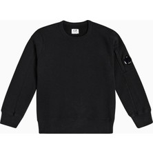 C.p. Company Kids Lens Siyah Çocuk Sweatshirt