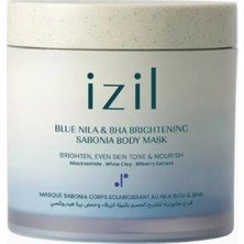 İzil Blue Nila-Bha Aydınlatıcı Sabonia Vücut Maskesi 250G