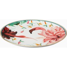 La Doublej Birdbloom Porselen, Italyan Tasarımı  Dekoratif Tabak 31 cm
