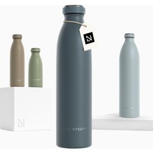 Lars Nysom Termos Su Şişesi 750 ml Çift Duvar Paslanmaz Çelik