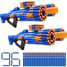 x Shot Insanity Berzerko 8 Atış 96 Dart 2'li Paket, 27 M Menzil