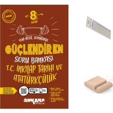 Ankara Yayıncılık 8.sınıf Inkilap Güçlendiren Soru Bankası Lgs 2027+ÇÖZÜM Ayracı+Telefon Tutucu