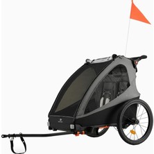 Kinderkraft Nava Walk 2in1 Çocuk Bisiklet Römorku ve Bebek Arabası