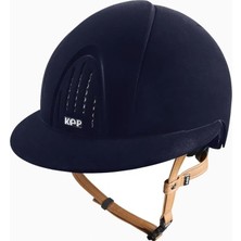 Kep Italia Smart Nova Kadife Polo Vizörlü Unisex Binicilik Kaskı