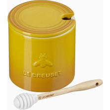 Le Creuset Lüks Tasarım Seramik Bal Kabı ve Kaşığı