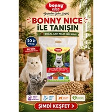 Bonny Nice Doğal Çam Peleti Kedi Kumu 10 kg 20 Lt