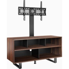 Fitueyes Tv Standı ve Dolabı, 32-70 Inç Tv, Ayarlanabilir Yükseklik ve Döndürme