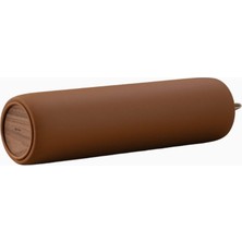 Bork Fitness Roller HS831 Amerikan Ceviz Eko Deri Masaj ve Pilates Rulosu