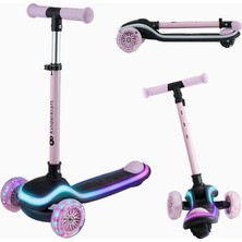 Kinderkraft Raket LED Üç Tekerlekli Çocuk Scooter